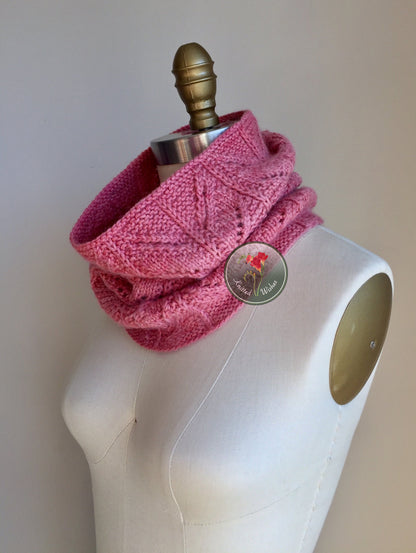 A Moment in Time Cowl Knitting Pattern PDF