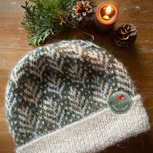 Beautiful BC Hat Knitting Pattern PDF