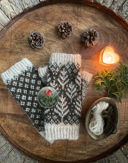 Beautiful BC Mitts Knitting Pattern PDF