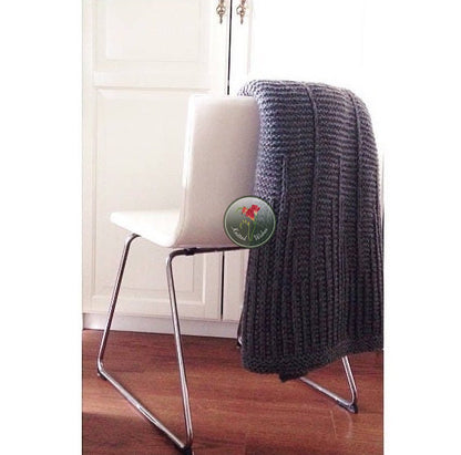 City Life Blanket Knitting Pattern PDF