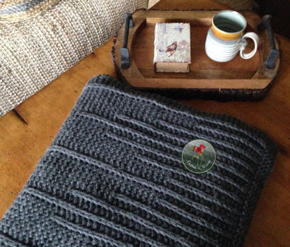 City Life Blanket Knitting Pattern PDF