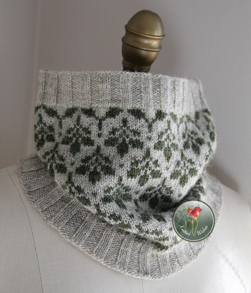 Hello Spring! Cowl Knitting Pattern PDF