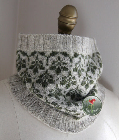 Hello Spring! Cowl Knitting Pattern PDF