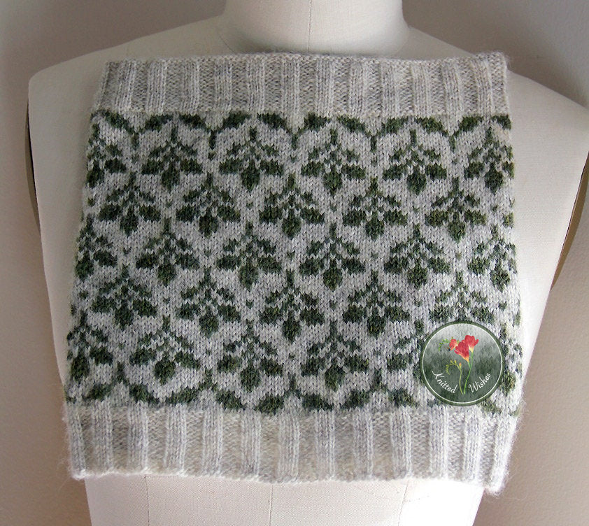 Hello Spring! Cowl Knitting Pattern PDF