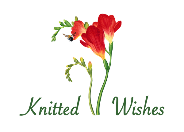 Knitted Wishes Logo Rectangular 