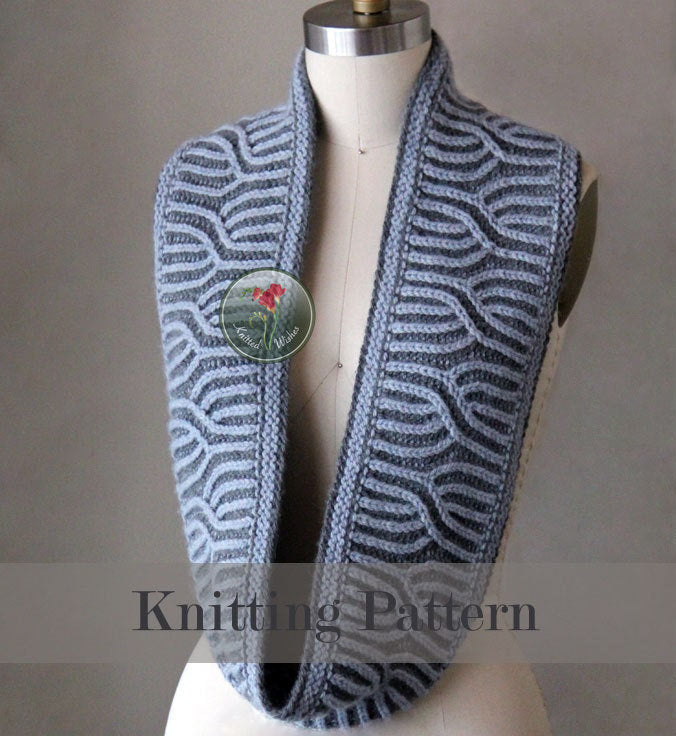 Lavington II Cowl Knitting Pattern PDF