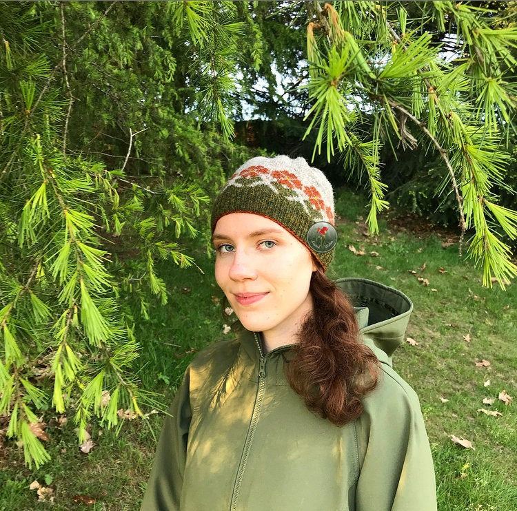 Let Love Grow Hat Knitting Pattern PDF