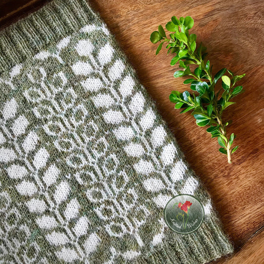 Love Nature Cowl Knitting Pattern PDF