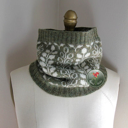 Love Nature Cowl Knitting Pattern PDF