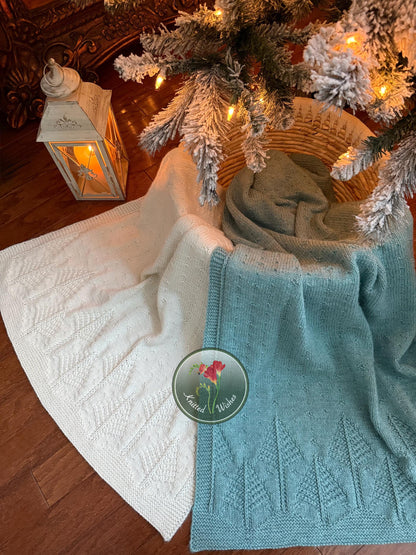 Seton Portage Blanket Pattern (worsted weight) PDF