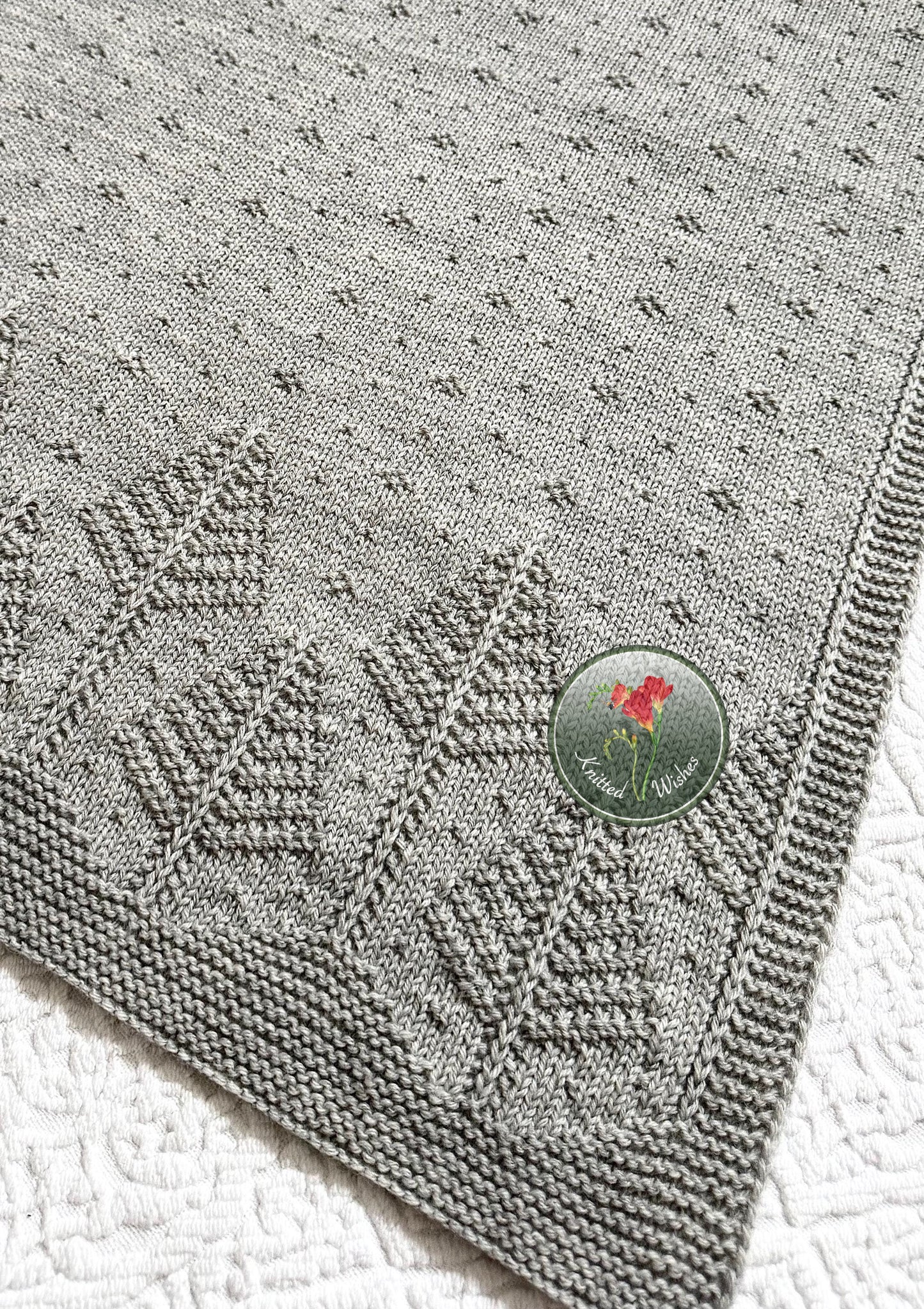 Seton Portage Blanket Pattern (worsted weight) PDF