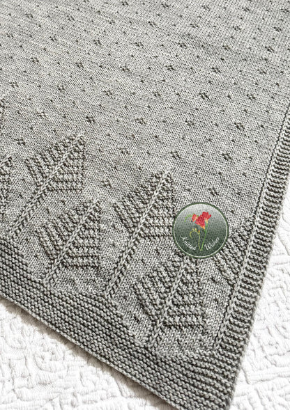 Seton Portage Blanket Pattern (worsted weight) PDF