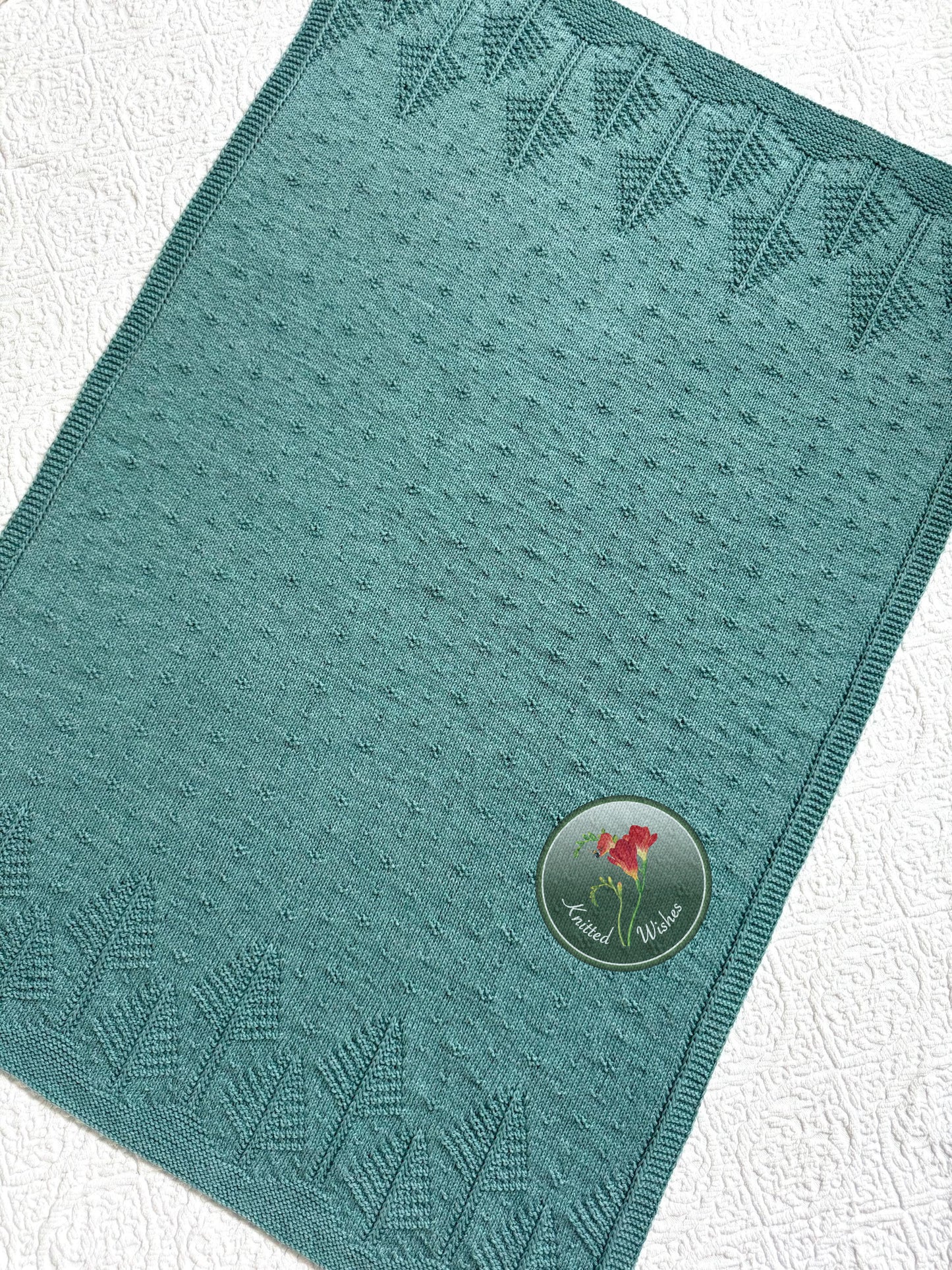Seton Portage Blanket Pattern (worsted weight) PDF