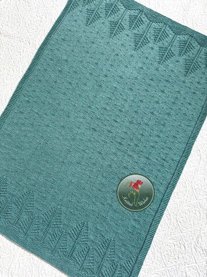 Seton Portage Blanket Pattern (worsted weight) PDF