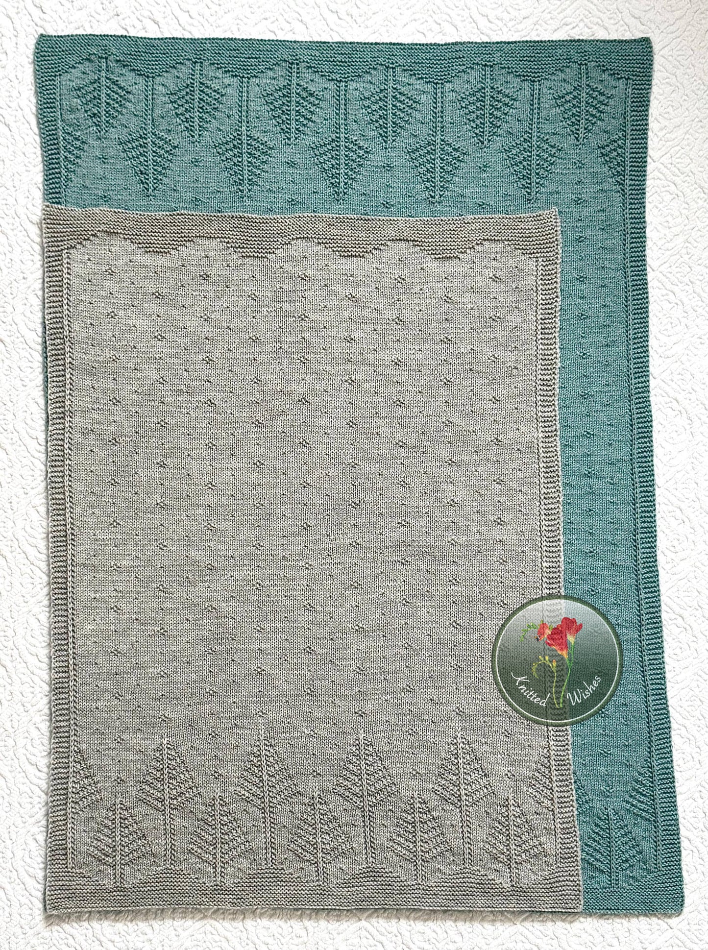 Seton Portage Blanket Pattern (worsted weight) PDF
