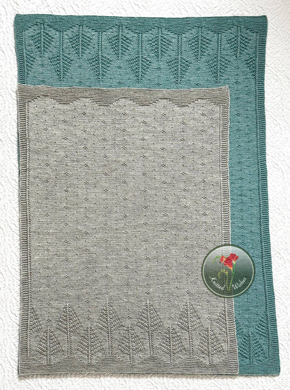 Seton Portage Blanket Pattern (worsted weight) PDF