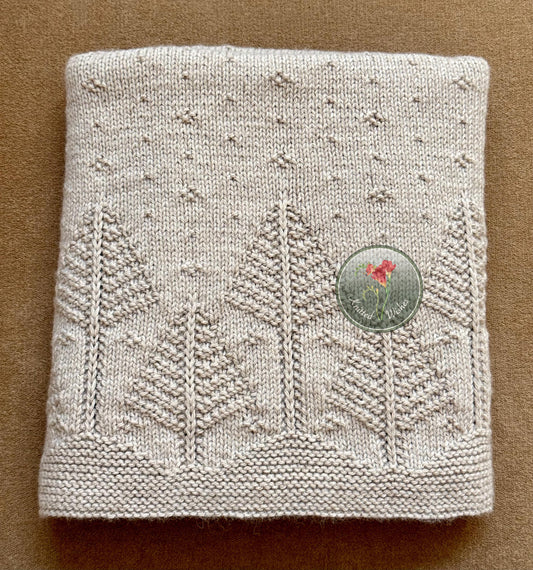 Seton Portage Blanket Pattern (worsted weight) PDF