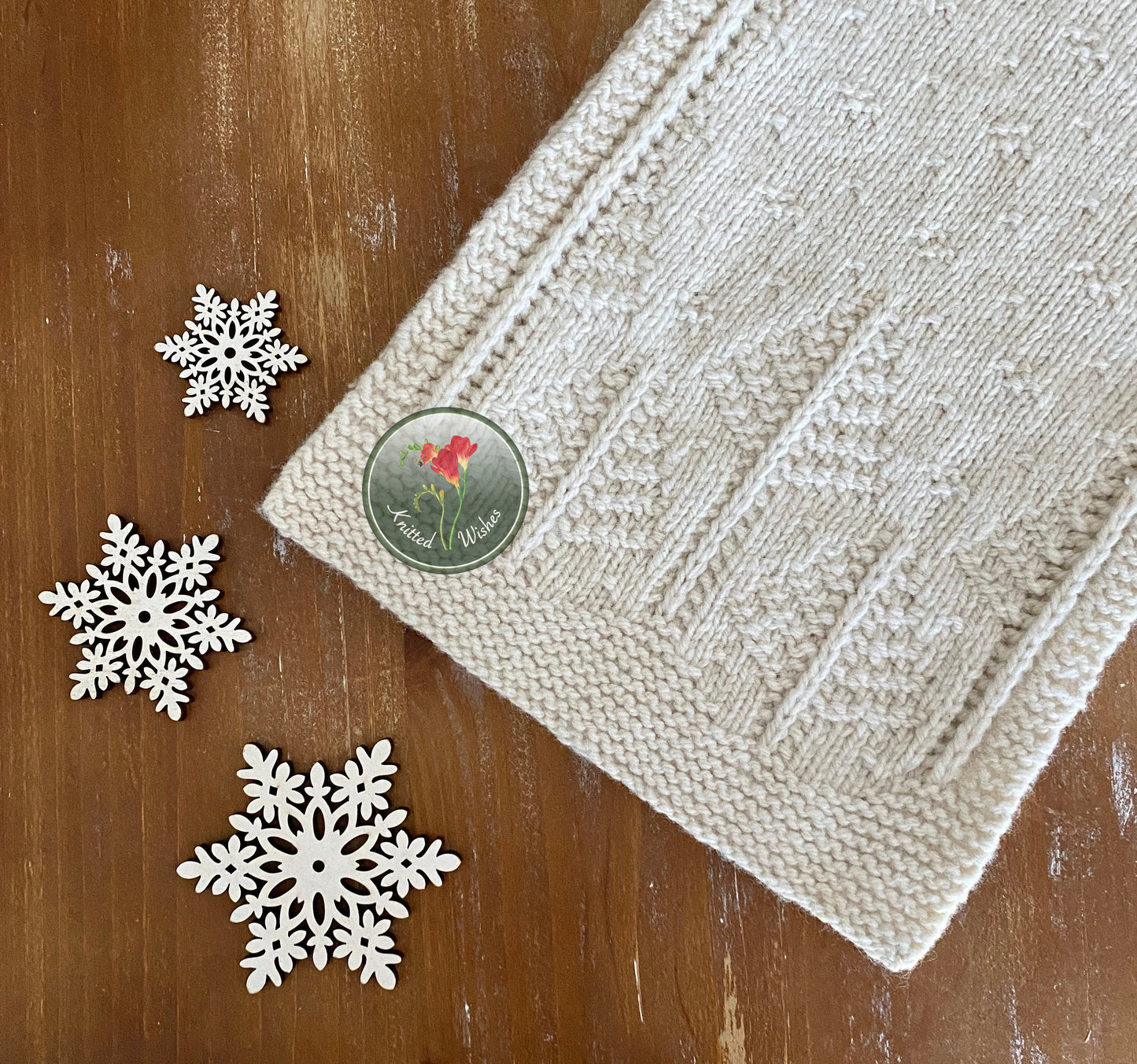 Seton Portage Scarf Knitting Pattern PDF