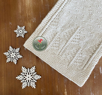 Seton Portage Scarf Knitting Pattern PDF