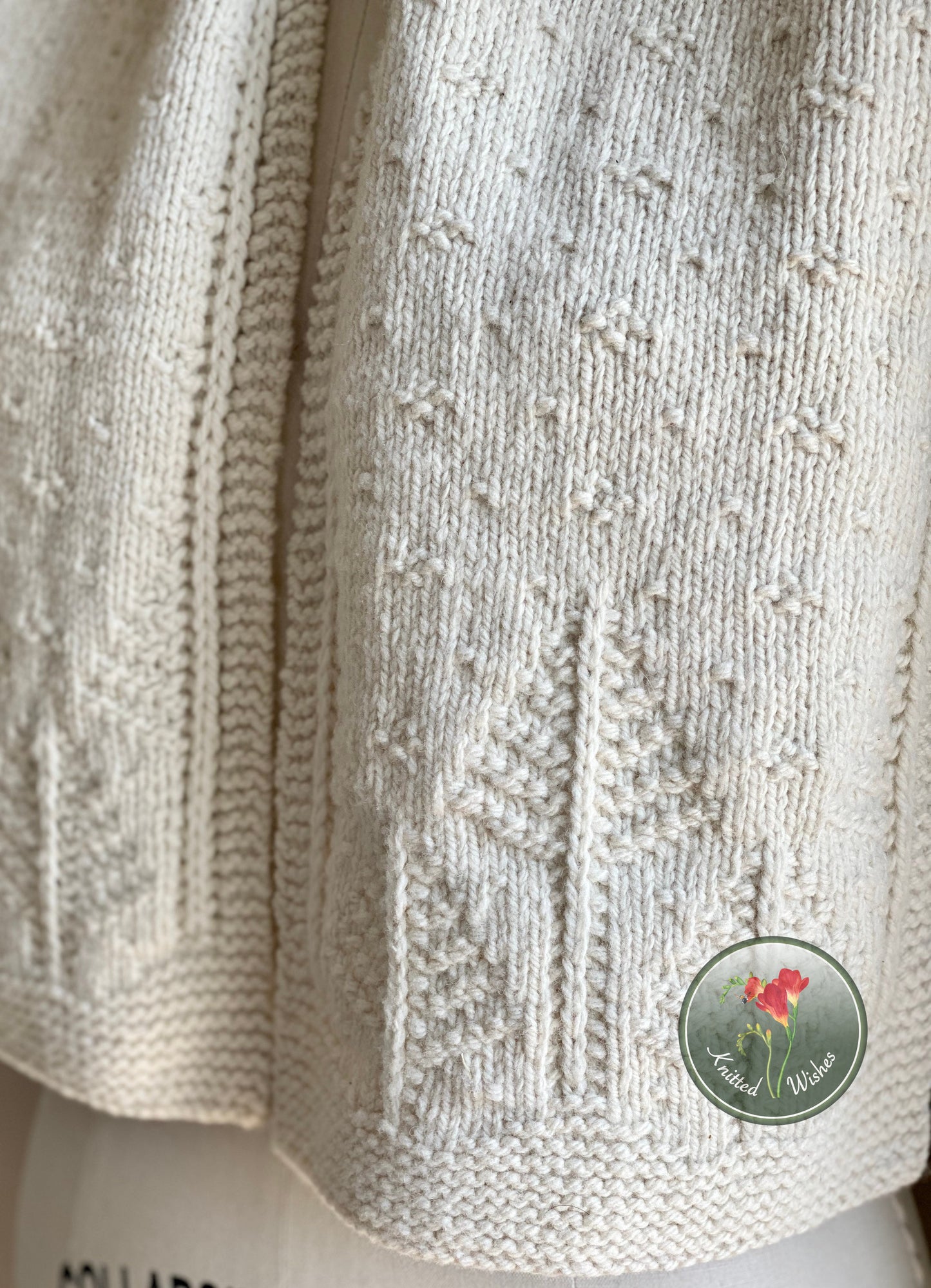 Seton Portage Scarf Knitting Pattern PDF