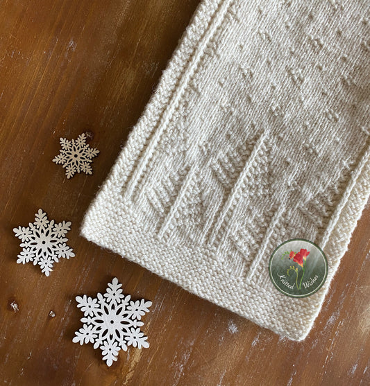 Seton Portage Scarf Knitting Pattern PDF