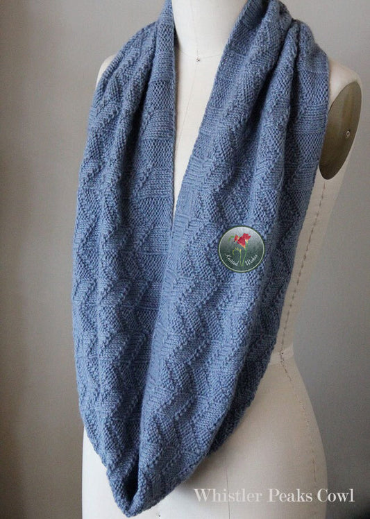 Whistler Peaks Cowl Knitting Pattern PDF